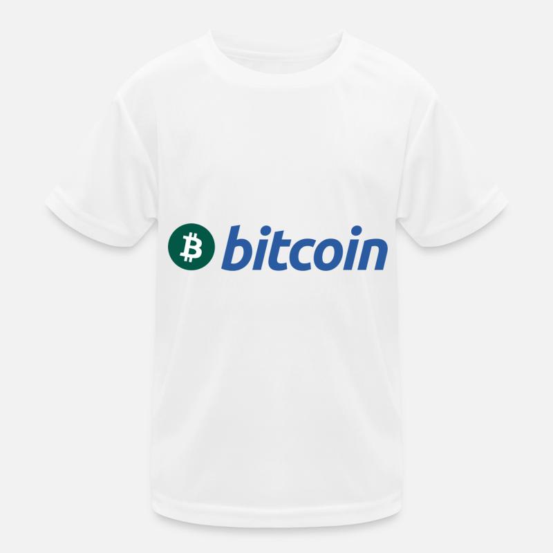 Bitcoin T-shirt sport Enfant