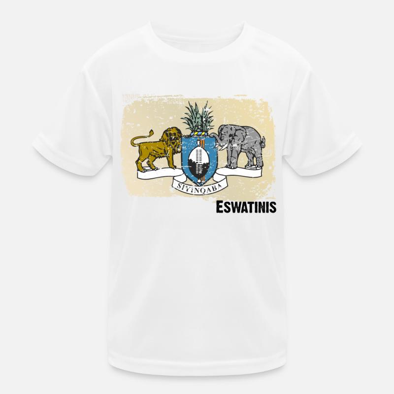 Swasiland, Eswatini, Königreich Eswatini Kinder Funktions-T-Shirt