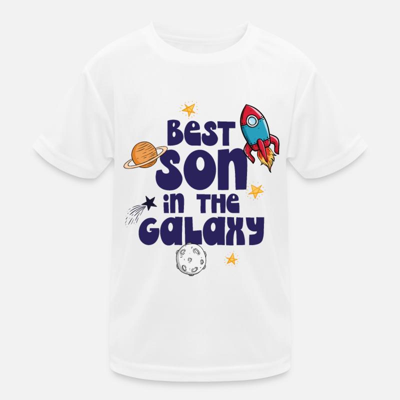 Bester Sohn der Galaxis Kinder Funktions-T-Shirt