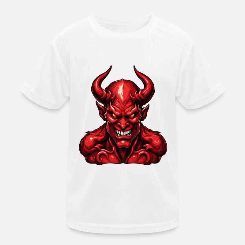 Devil / Hell / Horror / Devilish / Evil Kids Functional T-Shirt