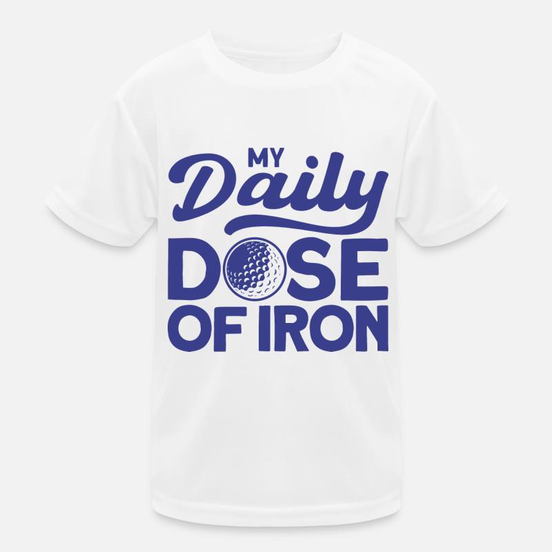 Golfplatz Golfen Golfer Geschenk Kinder Funktions-T-Shirt