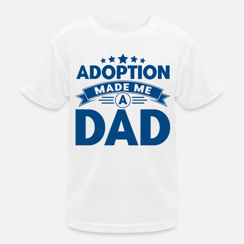 Adoption Adoptiveltern Pflegeeltern Geschenk Kinder Funktions-T-Shirt