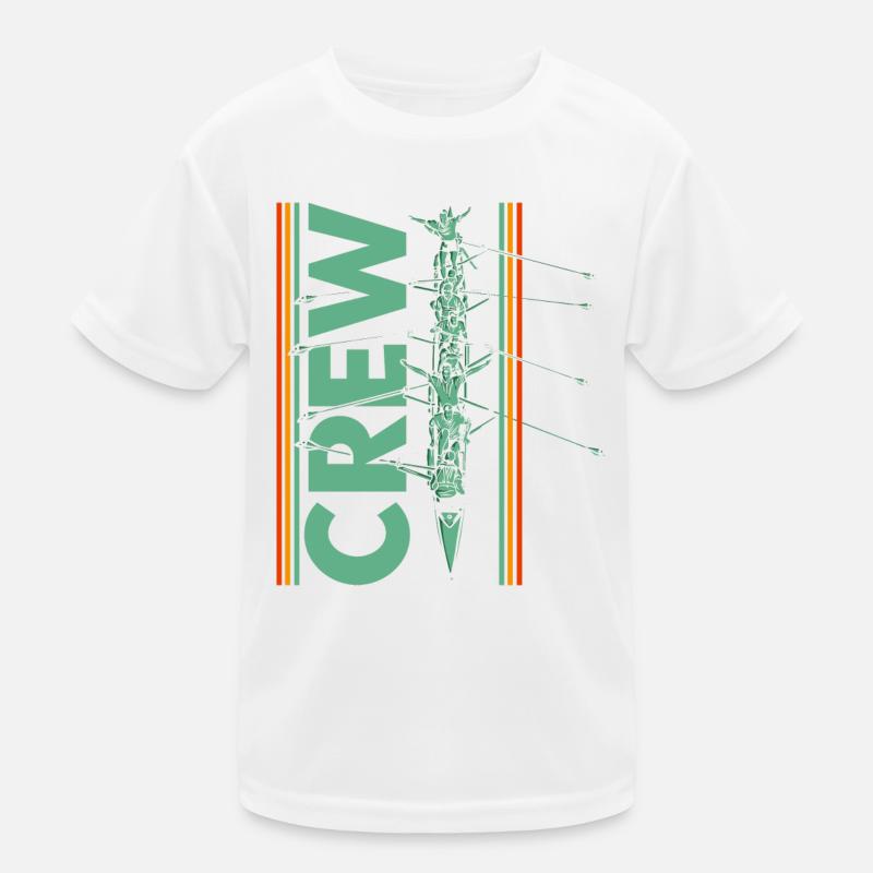 Team Rowers Rowers Rowing Gift - Kids Functional T-Shirt - white