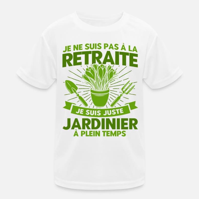 Garten Schrebergarten Gartenarbeit Geschenk Kinder Funktions-T-Shirt
