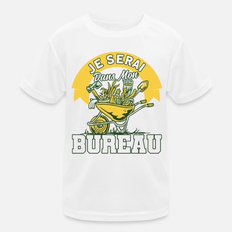 Schrebergarten Garten Gartenarbeit Geschenk Kinder Funktions-T-Shirt