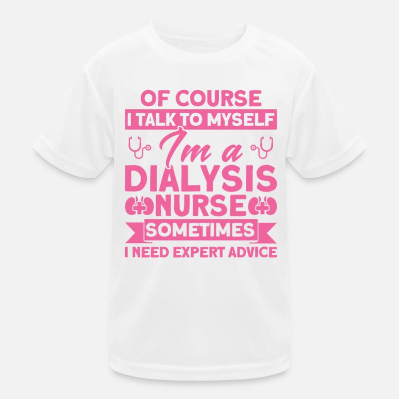 Dialyse Behandlung Dialyse Schwester Dialyse Gesch Kinder Funktions-T-Shirt