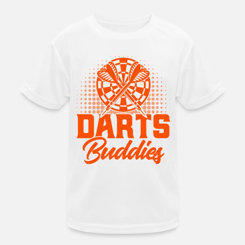 Dartboard Dart Throw Darts Gift Kids Functional T-Shirt