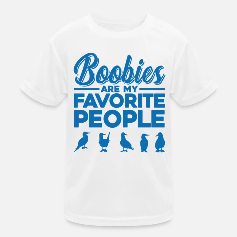 Seabird Blue-footed Gannet Gift Kids Functional T-Shirt