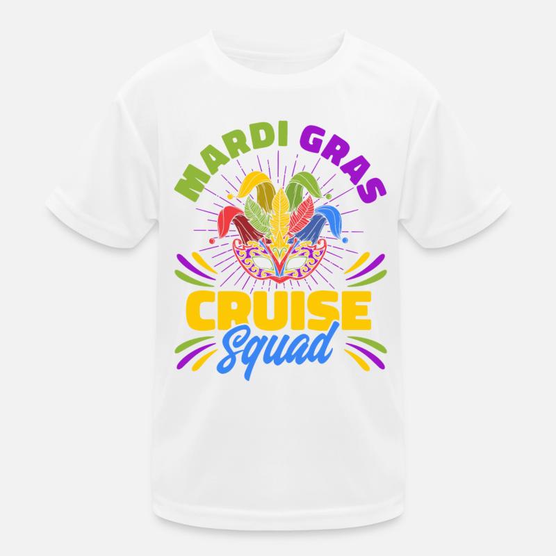 Mardi Gras Cruise Squad Mardi Gras Geschenk Kinder Funktions-T-Shirt