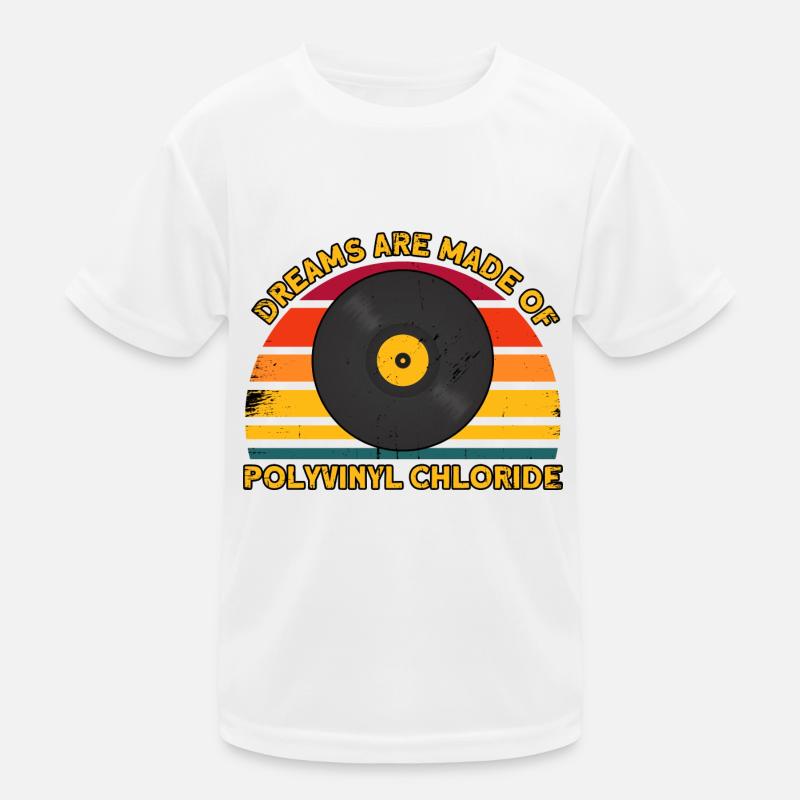 Vinyl Record Record Collection Gift Kids Functional T-Shirt