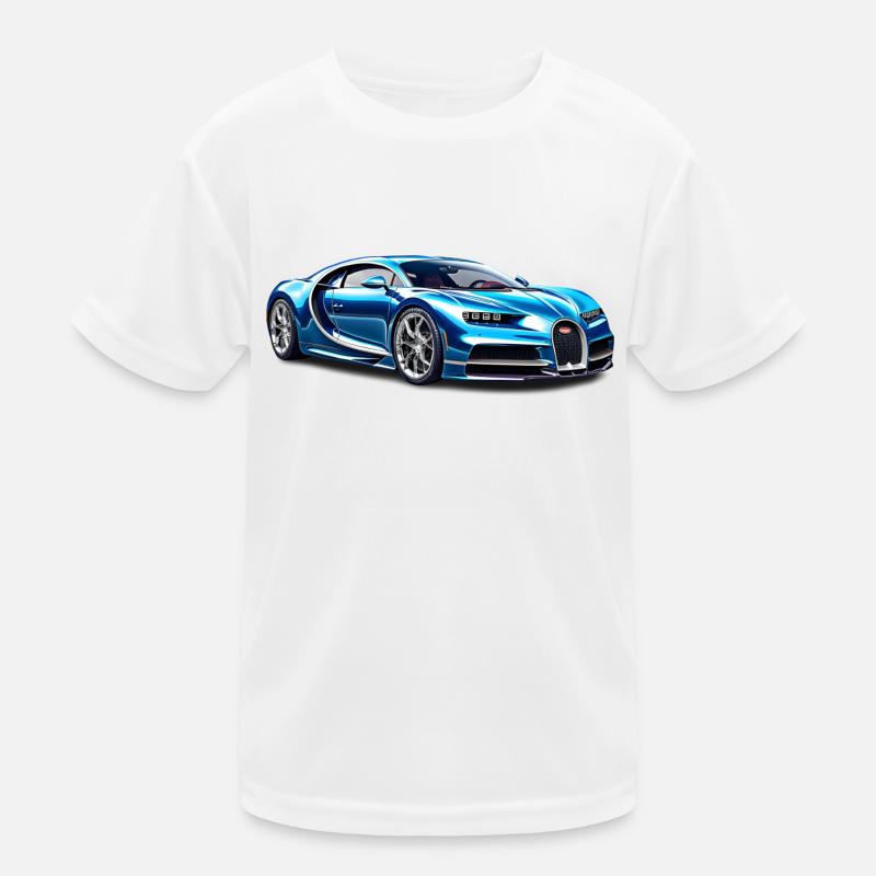 Hypercar Chiron Kids Functional T-Shirt