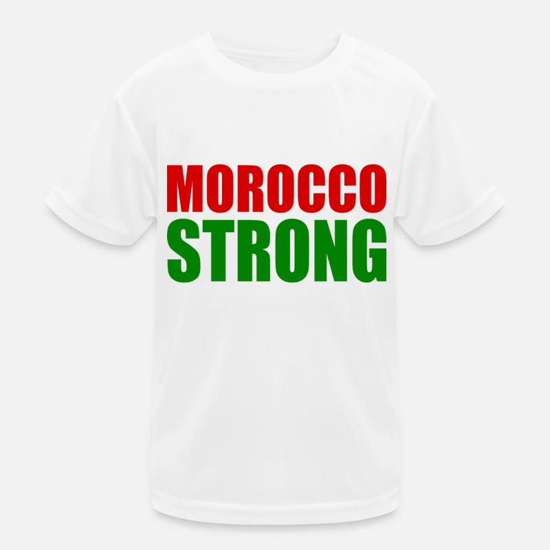 Morocco strong Kinder Funktions-T-Shirt