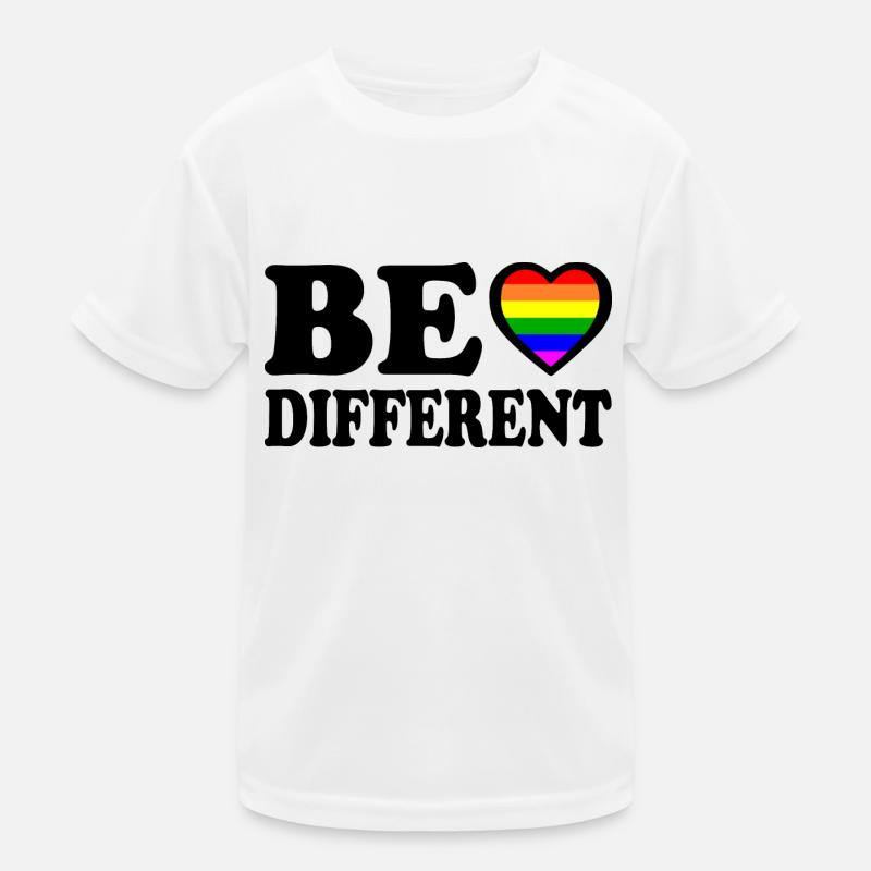 Be different Kinder Funktions-T-Shirt