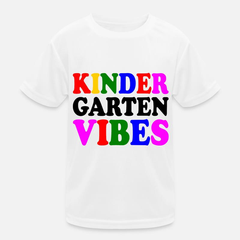 kindergarten vibes Kinder Funktions-T-Shirt