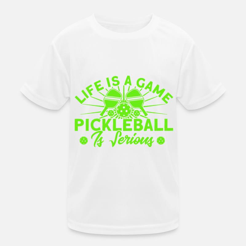 Paddleball Pickleball jouer Pickleball joueurs T-shirt sport Enfant