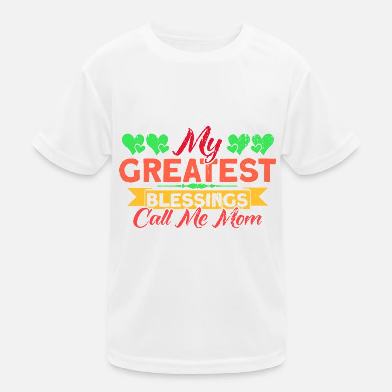 Passende Familie Muttertag Mutter Geschenk Kinder Funktions-T-Shirt