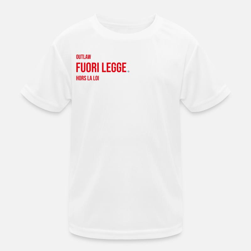 Ächten Kinder Funktions-T-Shirt