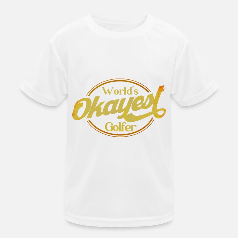 Golf Course Golfing Golf Gift Kids Functional T-Shirt