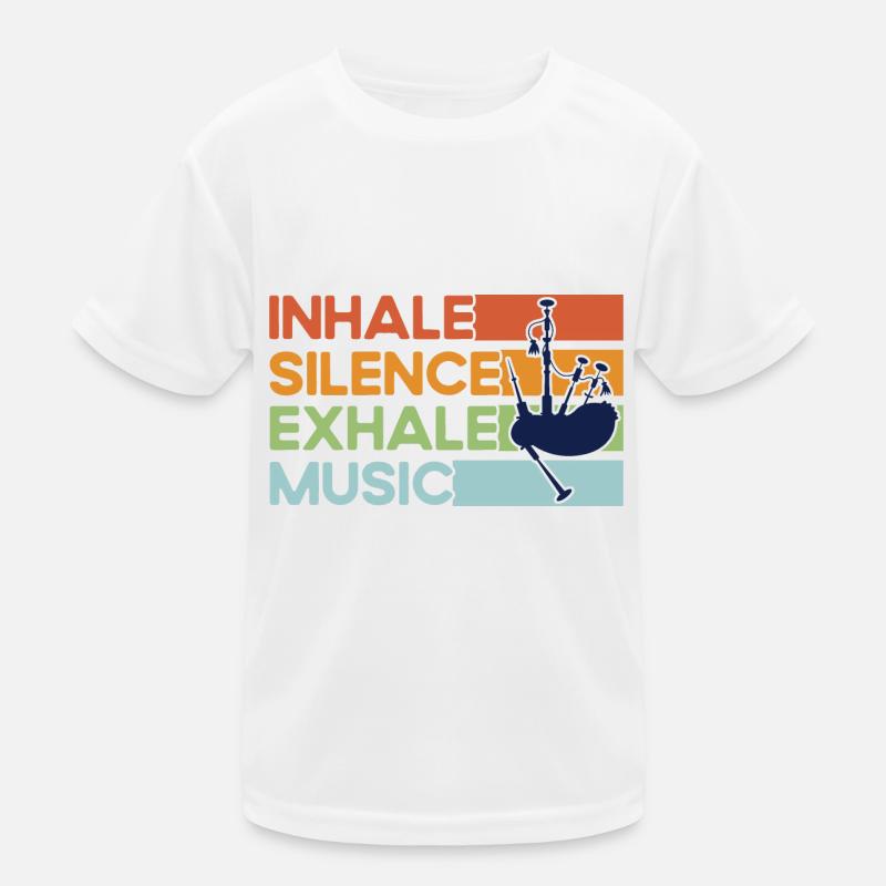 Cornemuse écossaise Cornemuse Musique Cornemuse T-shirt sport Enfant