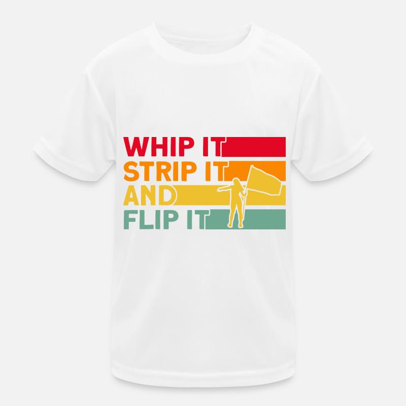 Whip it, take it off and throw it at Flag Guard G Kids Functional T-Shirt