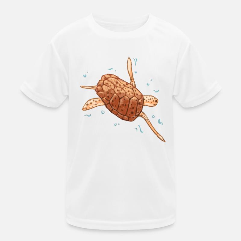 Sea turtle Kids Functional T-Shirt