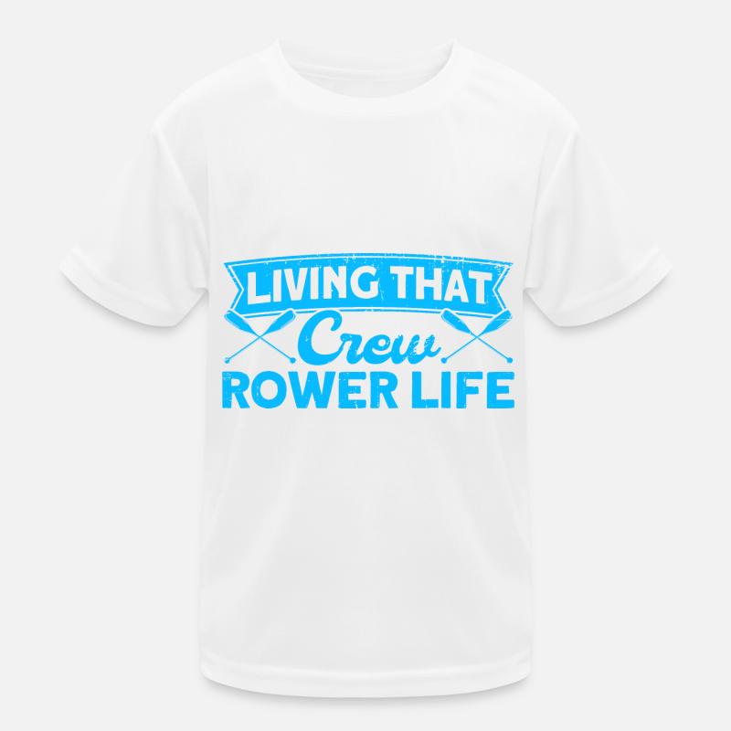Rowing Team Rower Rower Gift Kids Functional T-Shirt