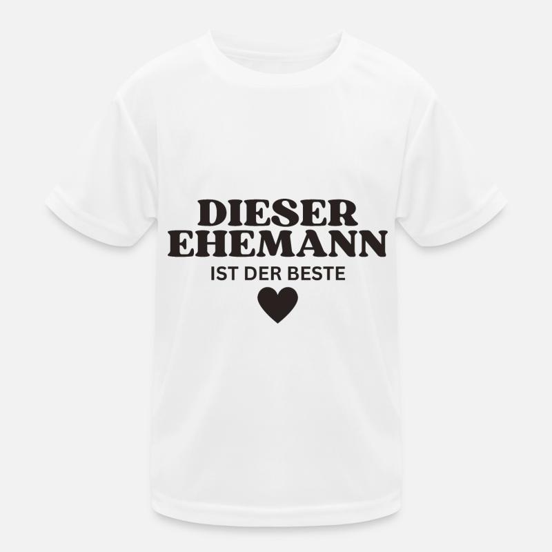 Dieser Ehemann ist der Beste Kinder Funktions-T-Shirt