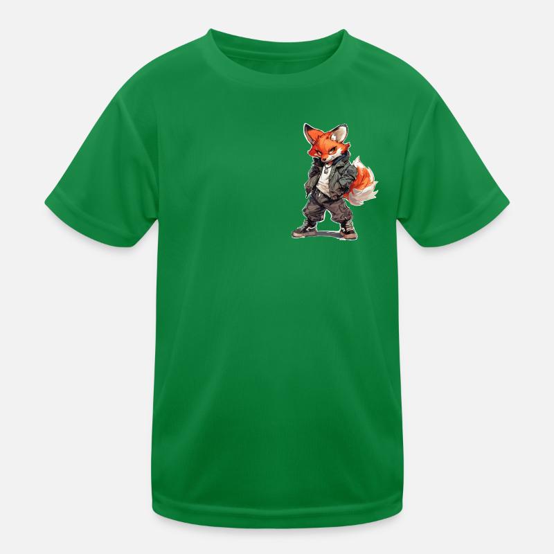 Fuchs Kinder Funktions-T-Shirt