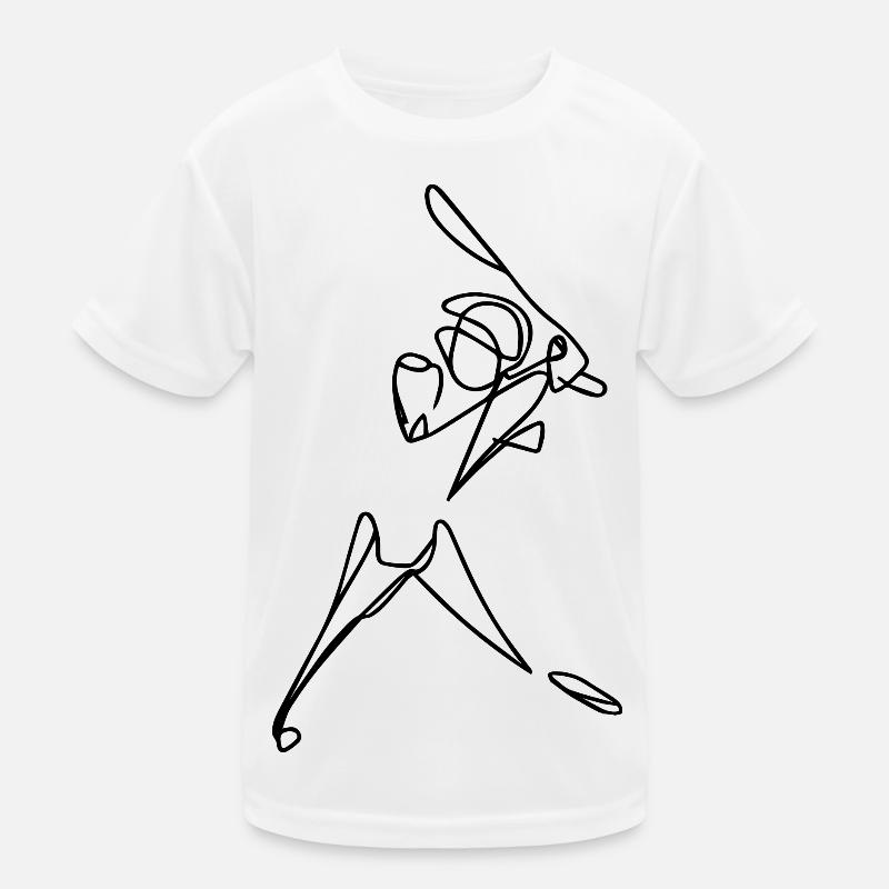 Cricketer T-shirt sport Enfant