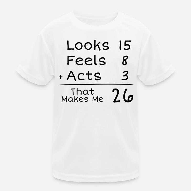 26 Years Anniversary Humorous | 26th Anniversair Kids Functional T-Shirt