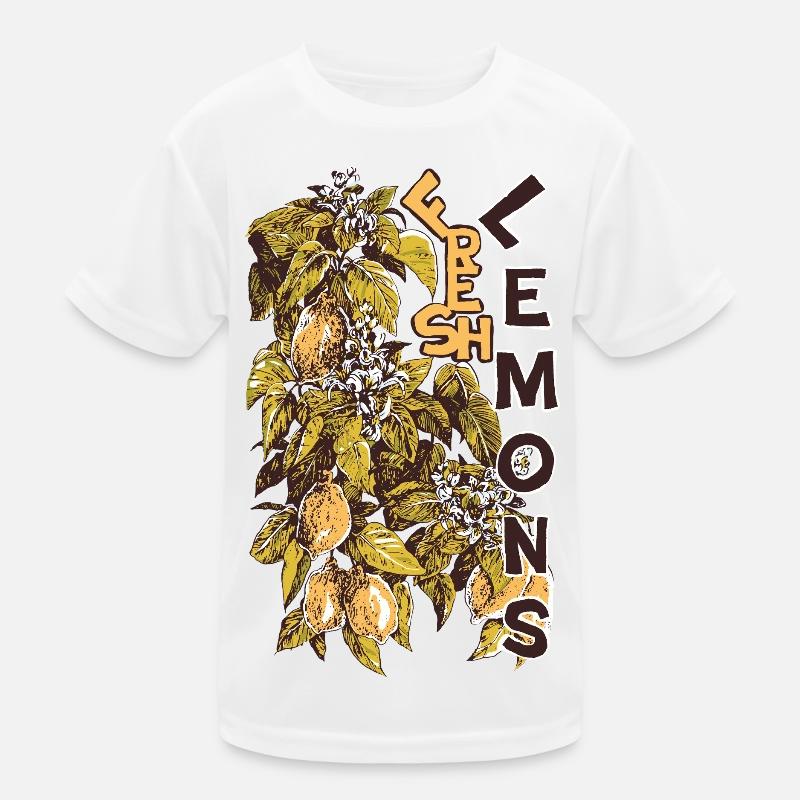 FRISCHE ZITRONEN Kinder Funktions-T-Shirt