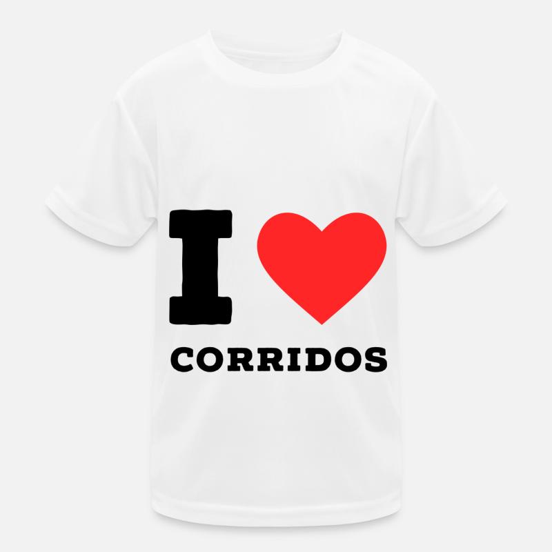 J’adore les corridos T-shirt sport Enfant
