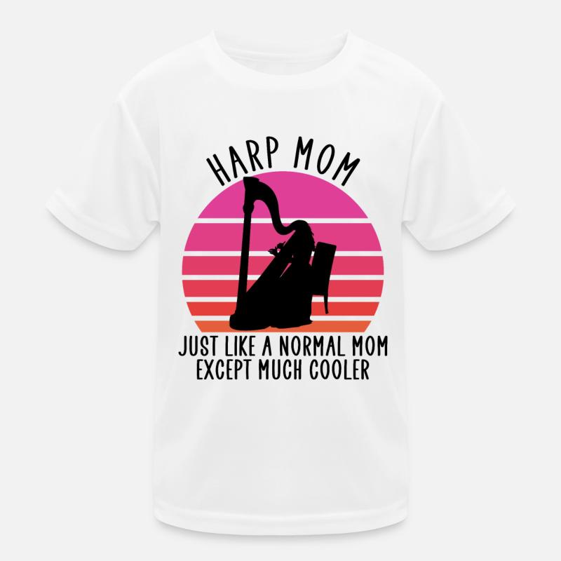 maman harpe T-shirt sport Enfant
