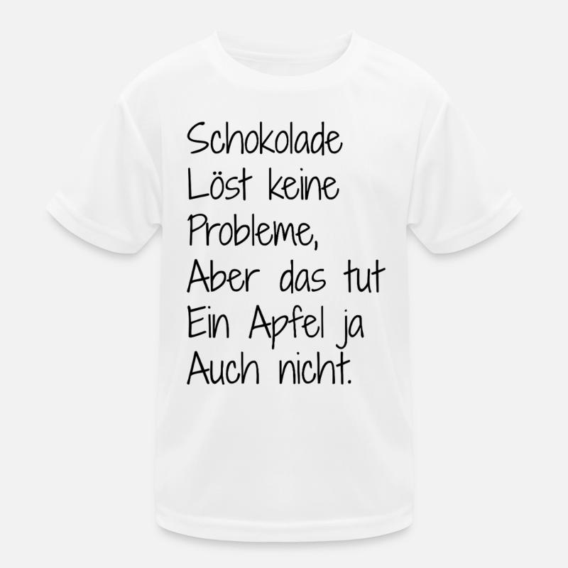Chocolat et. Pomme T-shirt sport Enfant