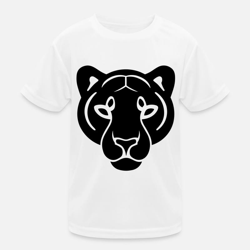 Kopf des Panthers Kinder Funktions-T-Shirt