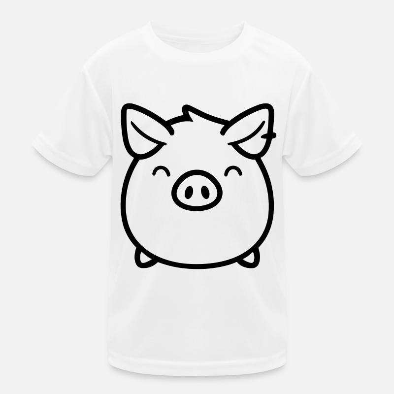 pig Kids Functional T-Shirt