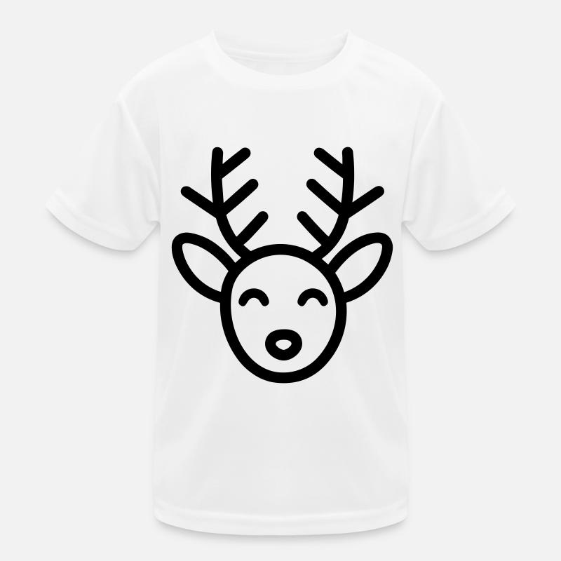 Rentier Kinder Funktions-T-Shirt