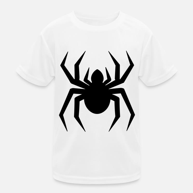 Spinne Kinder Funktions-T-Shirt