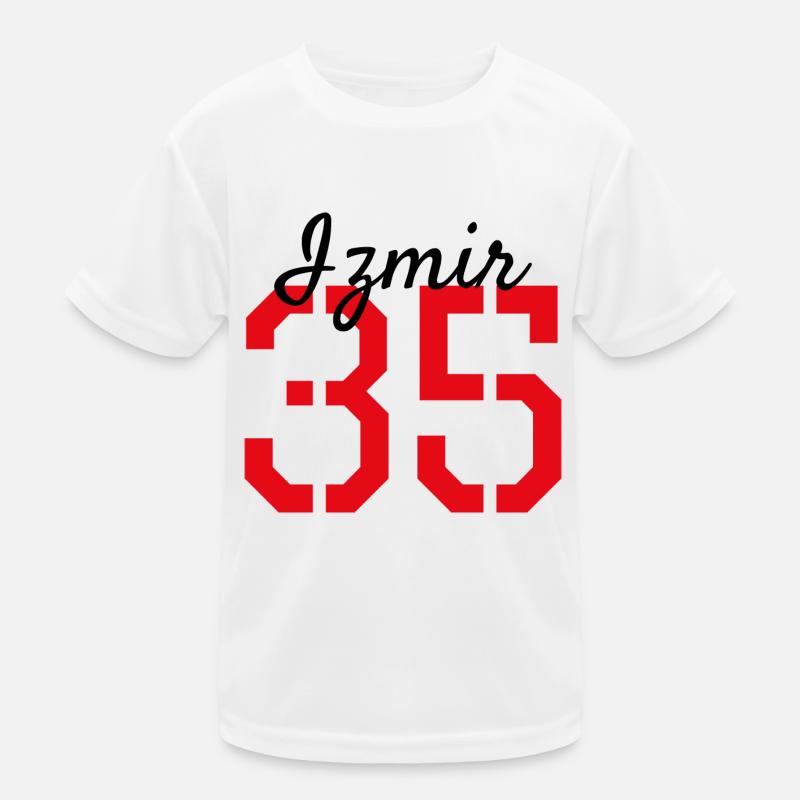 Izmir 35 Turkey Kids Functional T-Shirt