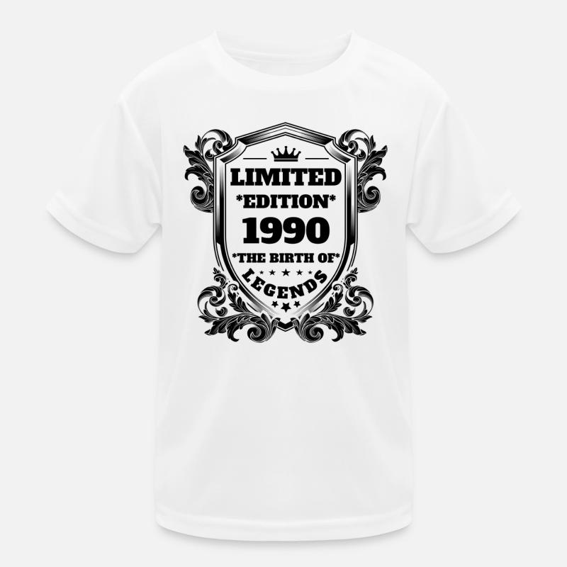 1990 Kinder Funktions-T-Shirt