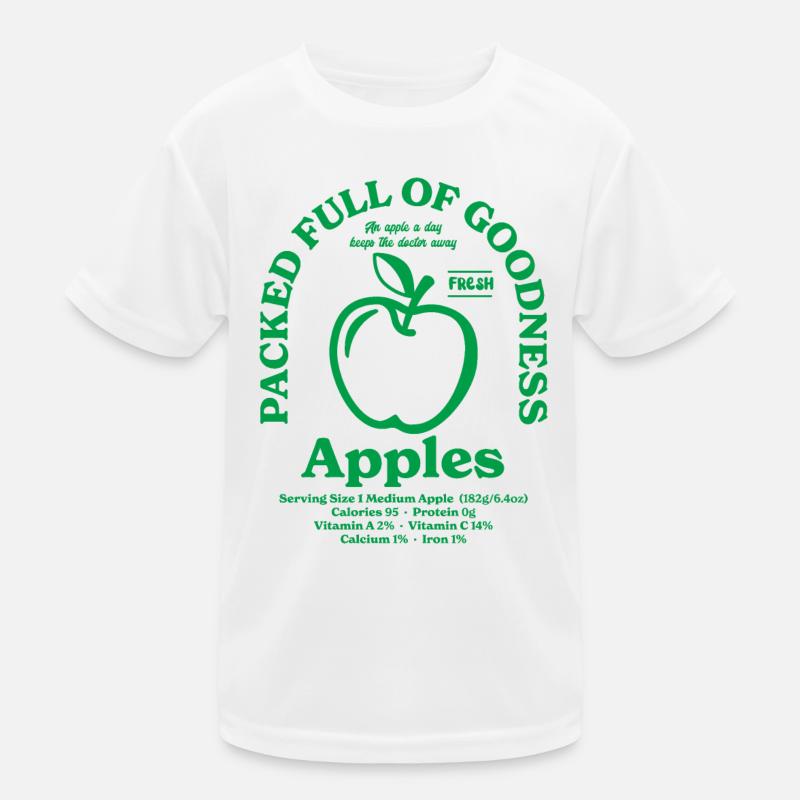 Apple Nutritional Kids Functional T-Shirt