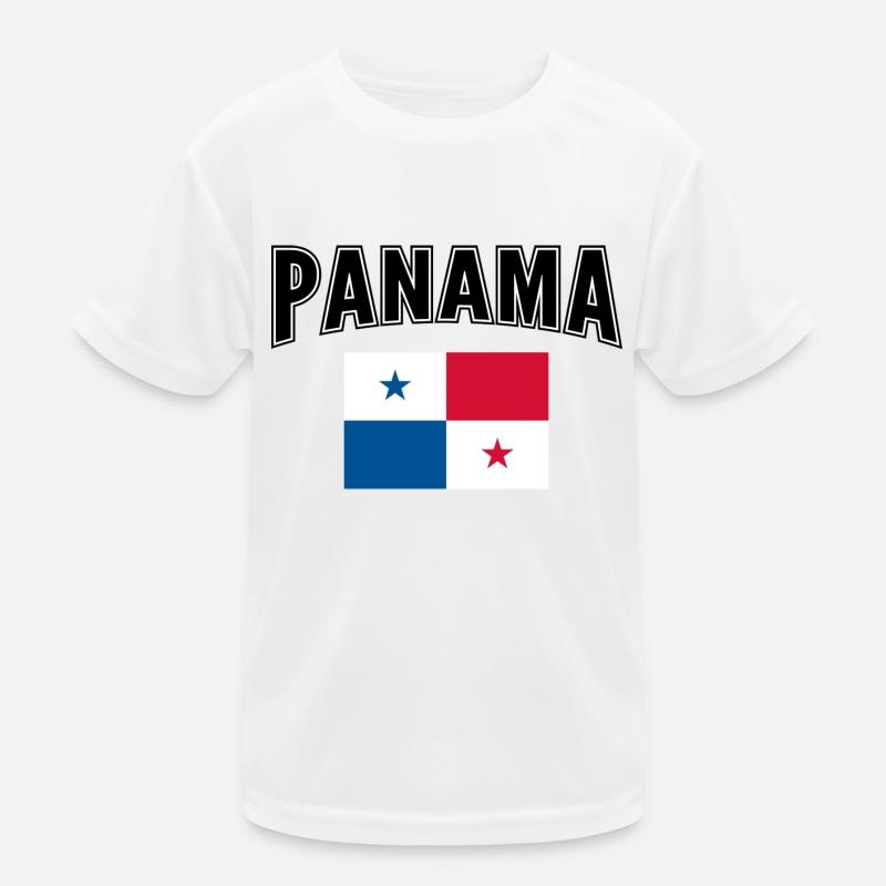 Panama - Kinder Funktions-T-Shirt - Weiß