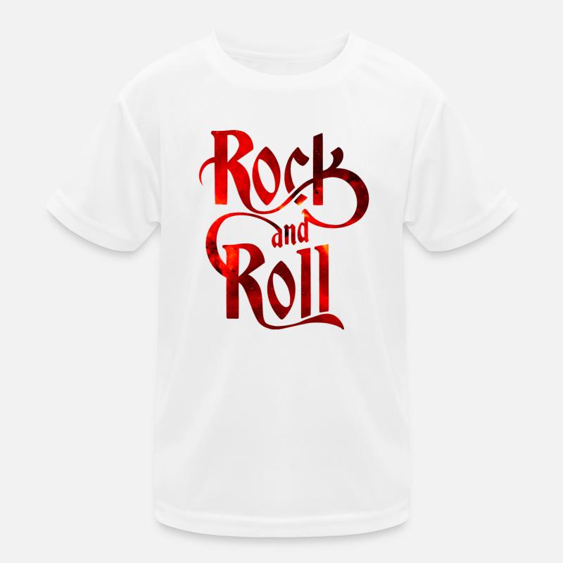 Rock 'n' Roll Kinder Funktions-T-Shirt