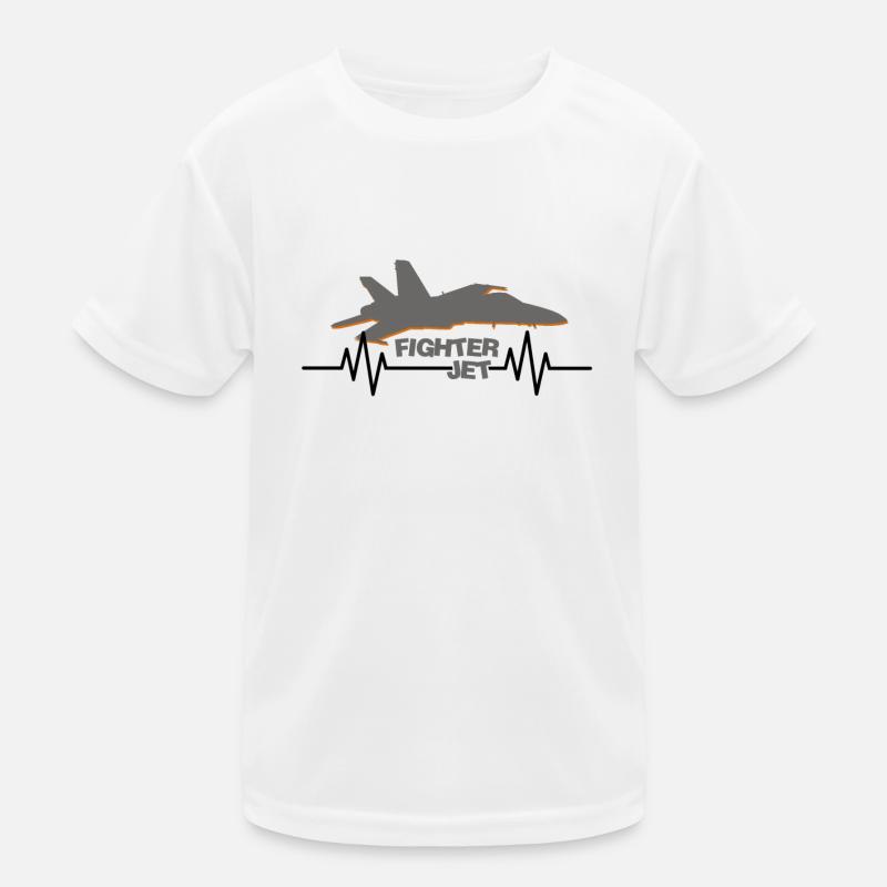 Lifeline-Kampfflugzeug Kinder Funktions-T-Shirt