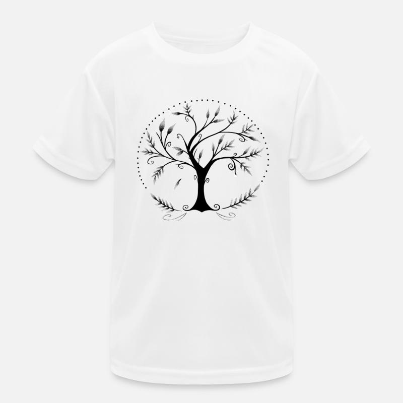 Zen tree Kids Functional T-Shirt