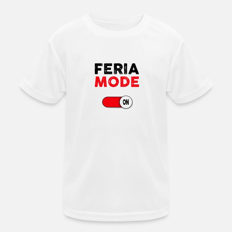 Feria mode on - bouton ON/OFF T-shirt sport Enfant