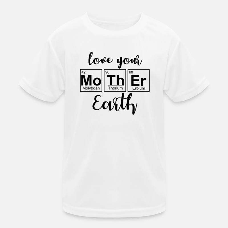 Aimez votre Terre Mère Nature T-shirt sport Enfant