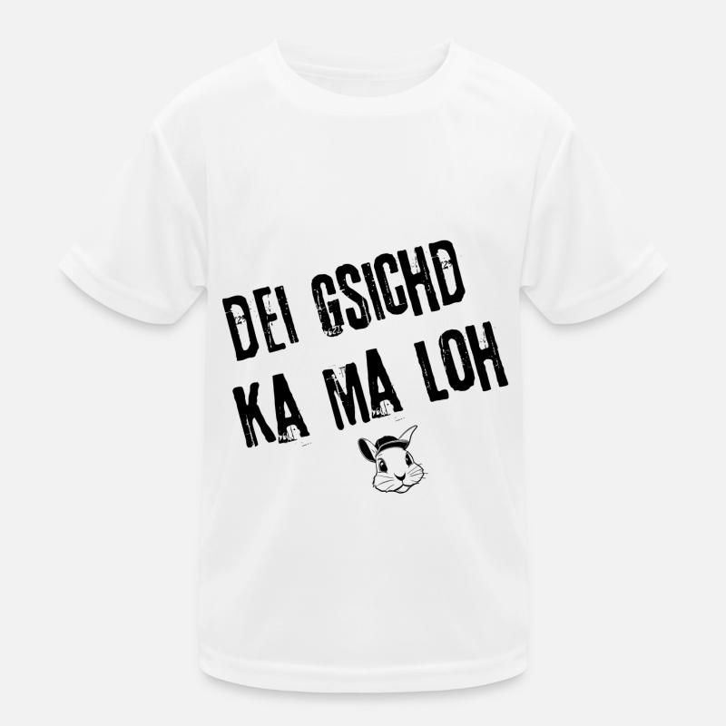 Gsichd zum Lacha | Redewendung Kinder Funktions-T-Shirt