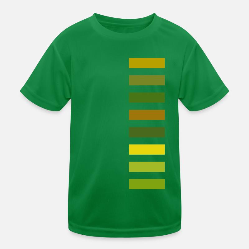 Nuances de vert T-shirt sport Enfant