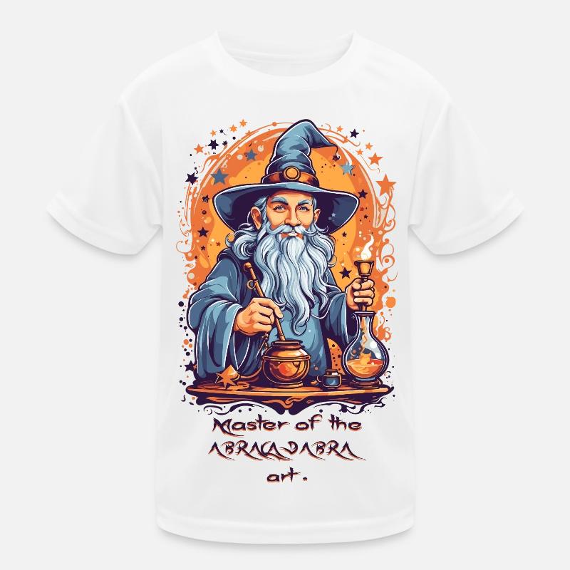 Abrakadabra Kunst Kinder Funktions-T-Shirt